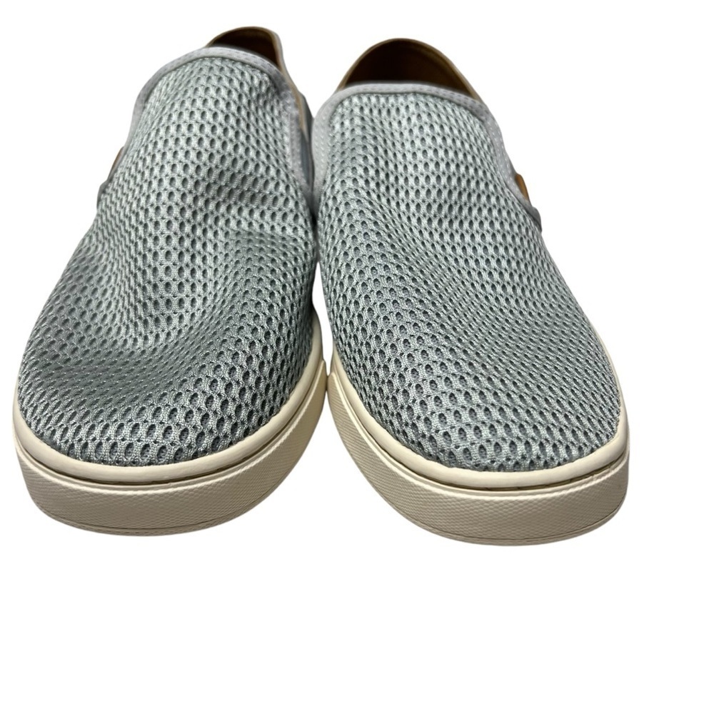 OluKai Pehuea Women’s Gray Blue SIZE 10 Mesh Slip On Convertible Sneakers Shoes - Picture 2 of 9